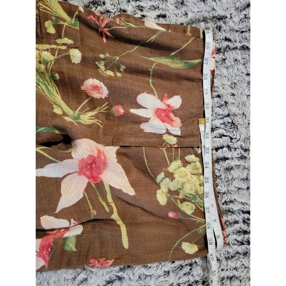 Cali Cali Small linen button down 3/4 sleeves and Pants - Picture 8 of 12